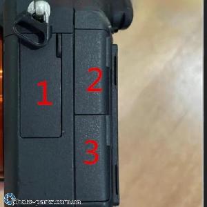 Накладка (заглушка USB) для Sony A7M3, копия, комплект